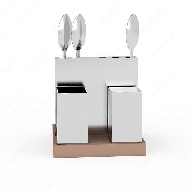 厨房置物架3D模型