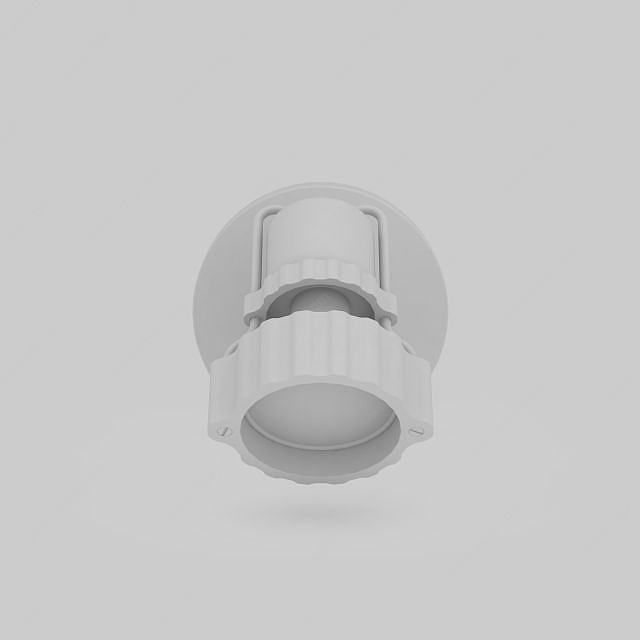 LED轨道灯3D模型