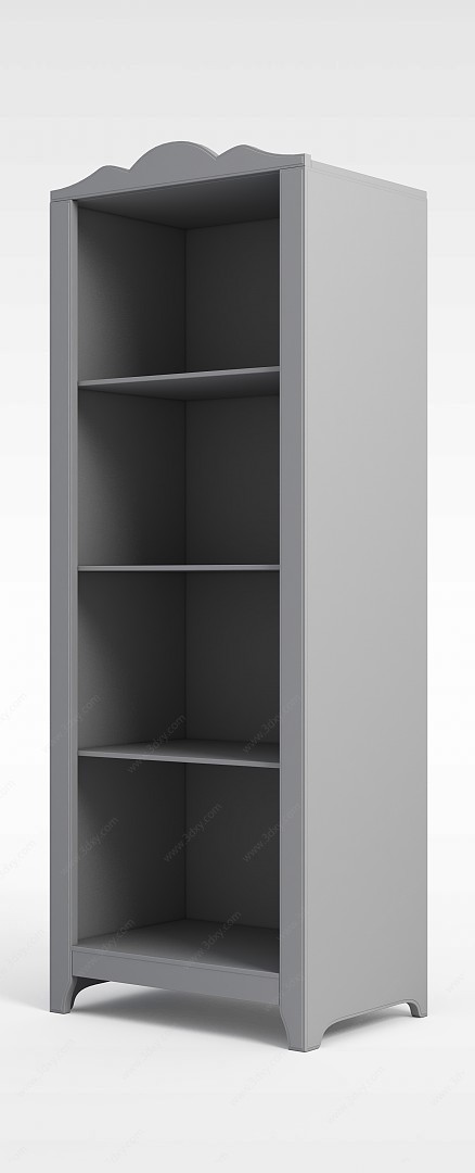 小型简约柜子3D模型
