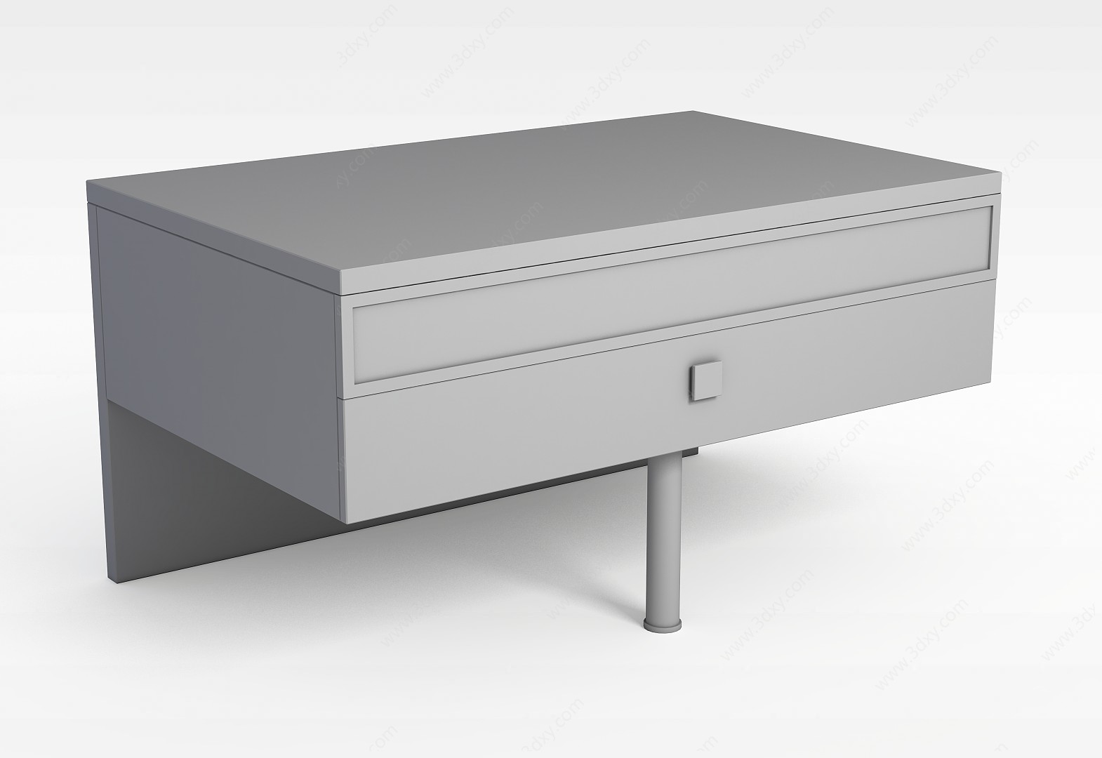 创意床头柜3D模型