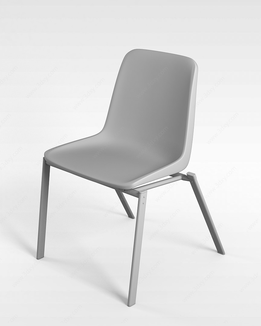 塑料椅子3D模型