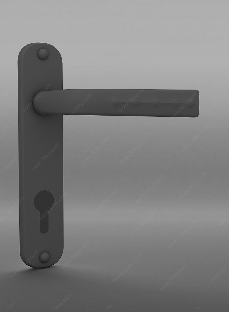 房门门锁3D模型
