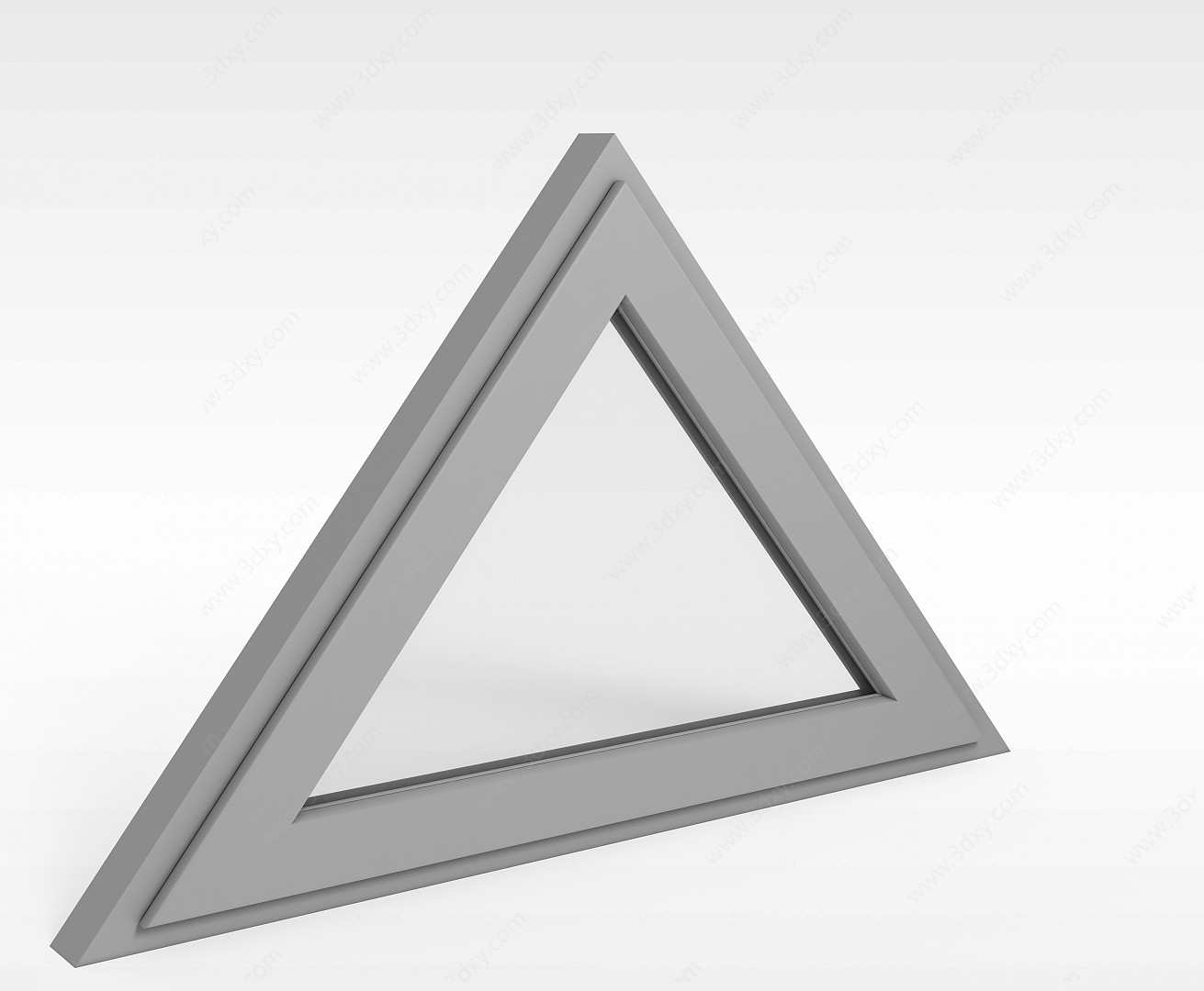 创意三角窗3D模型