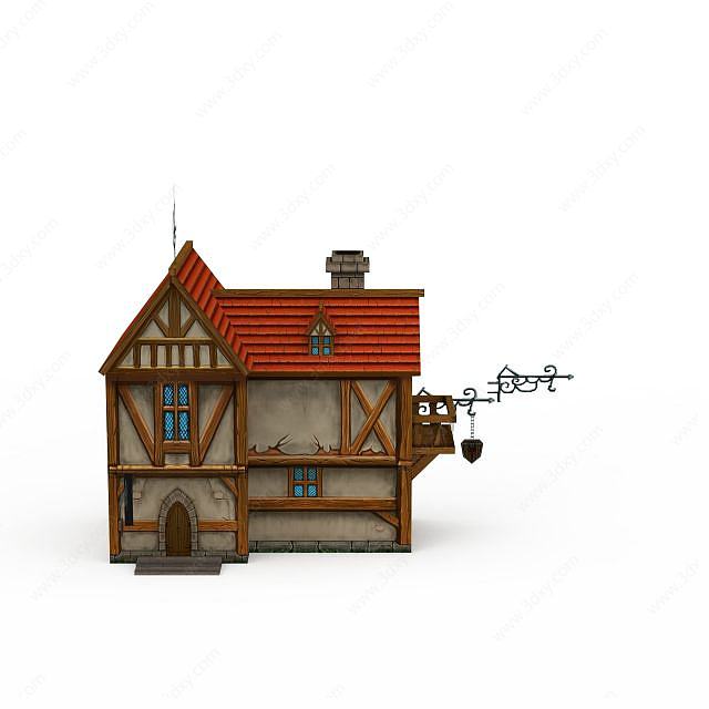 农场房子3D模型