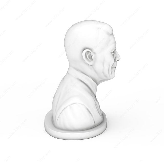 纳尔逊曼德拉雕像3D模型