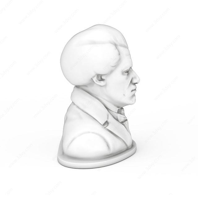 弗雷德里克道格拉斯雕像3D模型