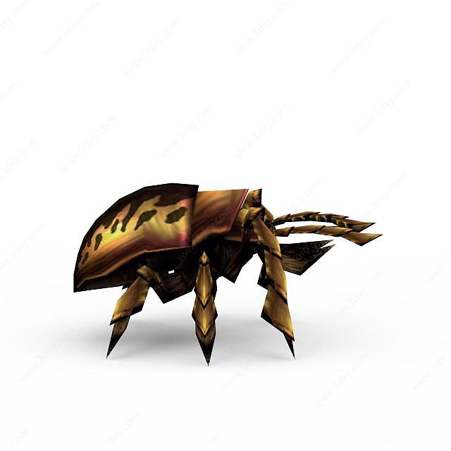 甲虫3D模型