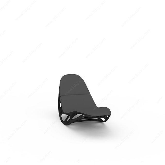 现代摇椅3D模型