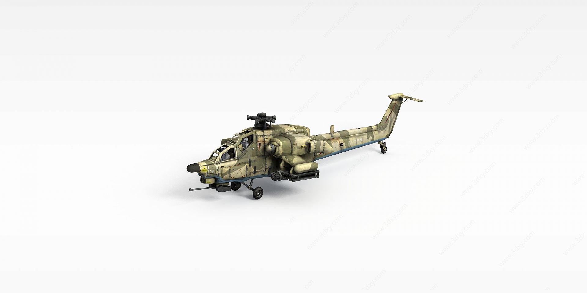 军用飞机3D模型