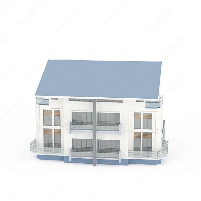 豪华别墅3D模型
