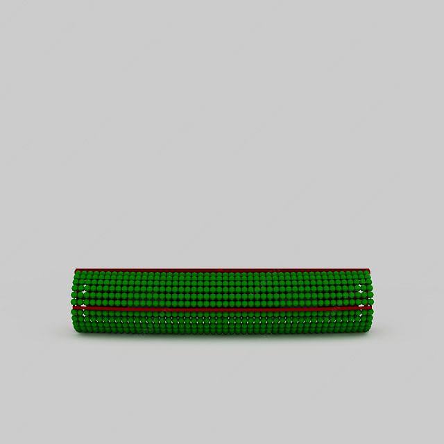 绿色水晶灯3D模型