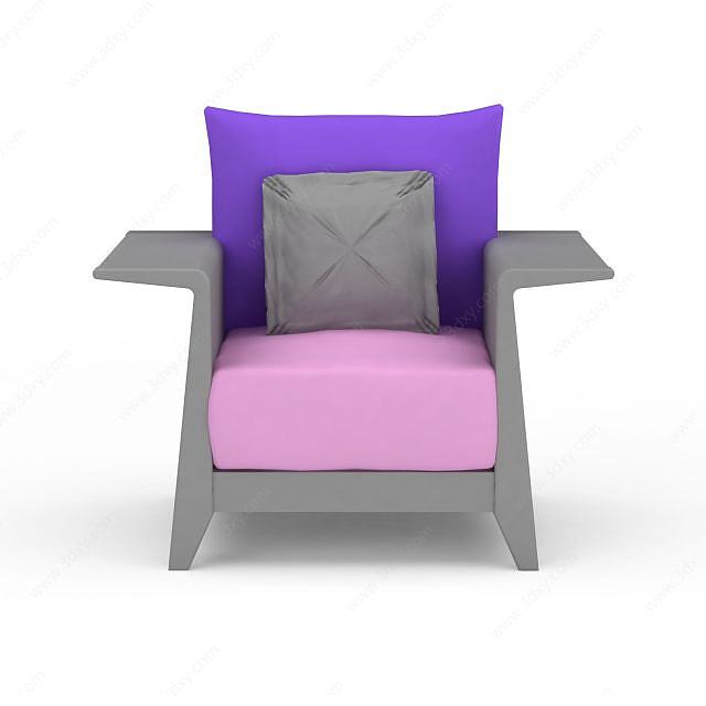 家用现代沙发3D模型