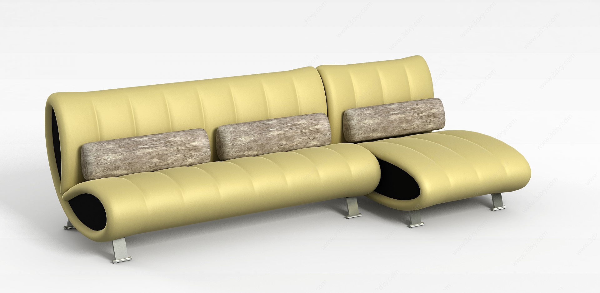 豪华多人沙发3D模型