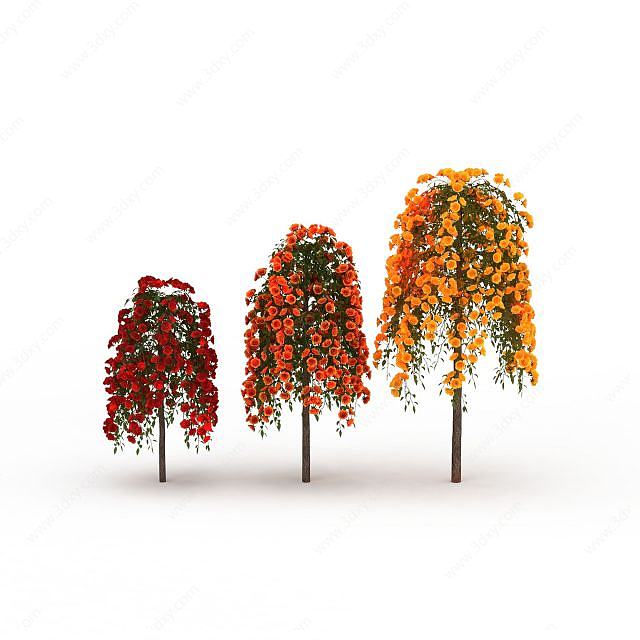 室外植物3D模型