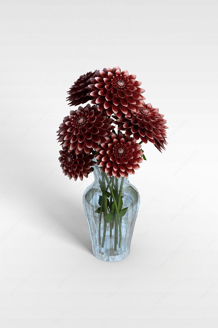 衰败植物3D模型