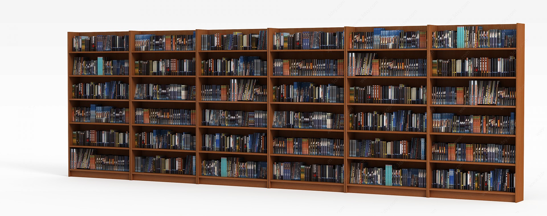 书店书柜3D模型