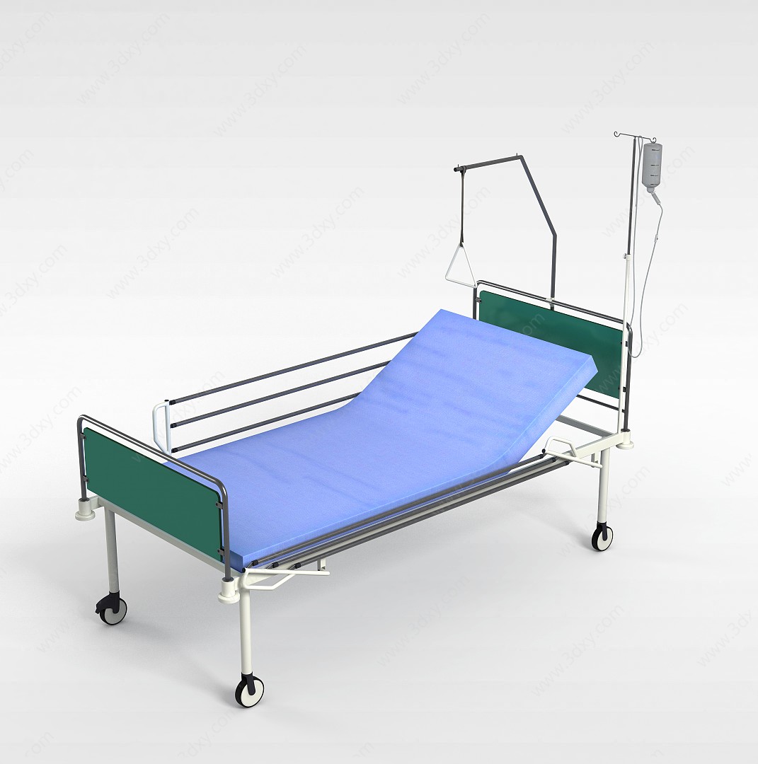 医用病床3D模型