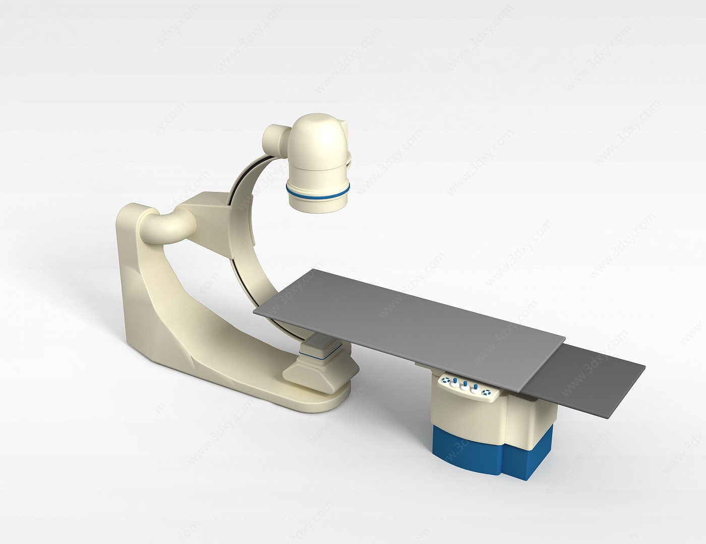 医疗检测仪3D模型