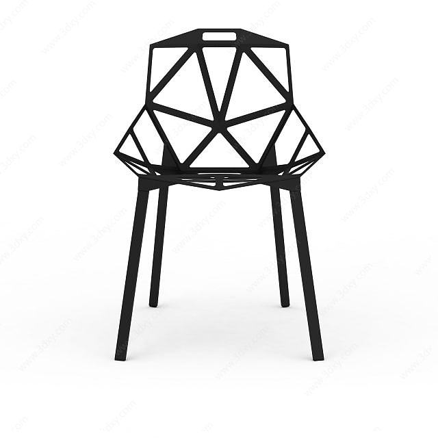 简约创意椅3D模型