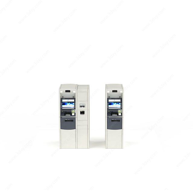 ATM机3D模型