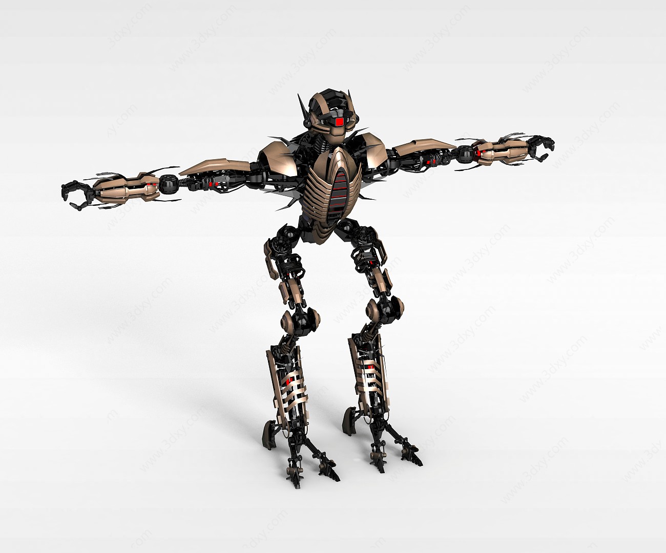 蚂蚁机器人3D模型