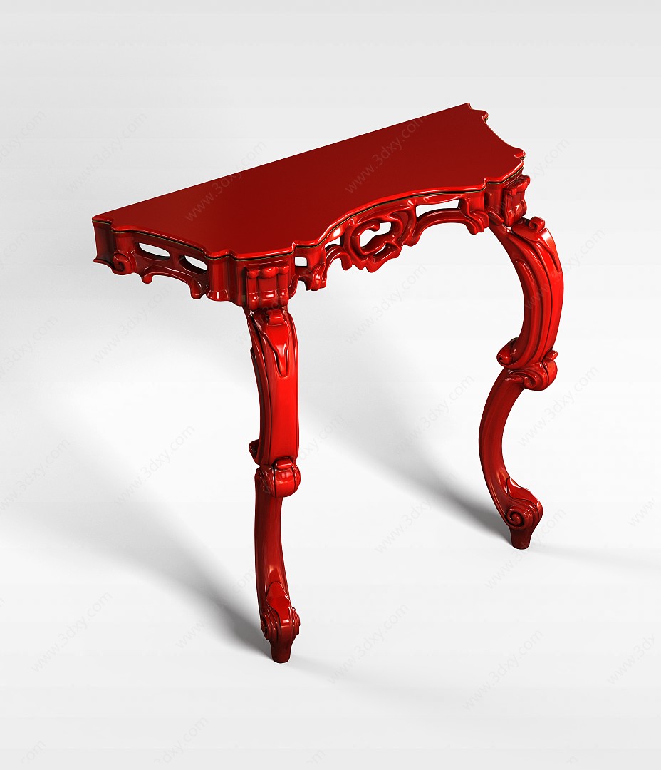 木质桌子3D模型