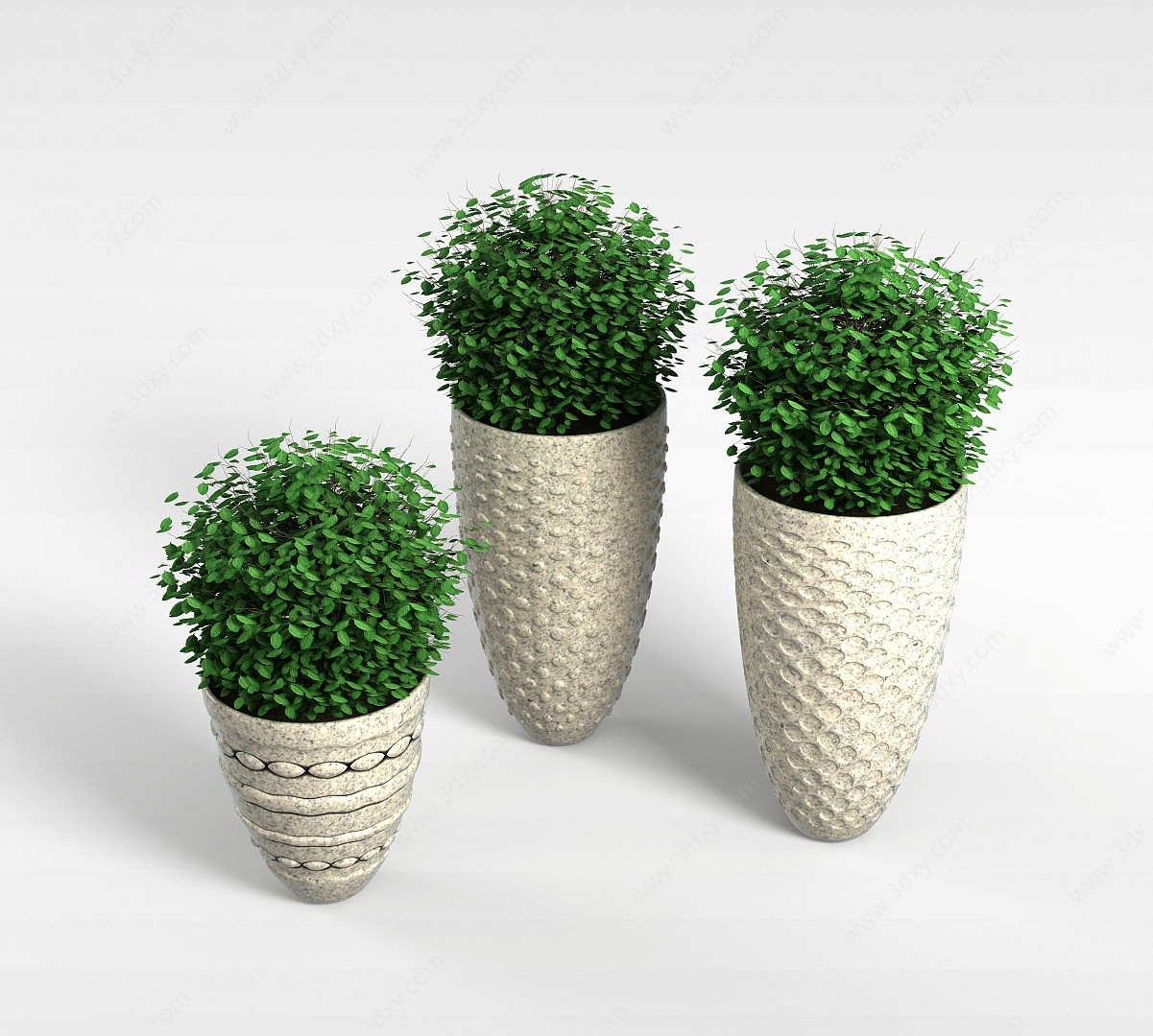 花草盆栽3D模型
