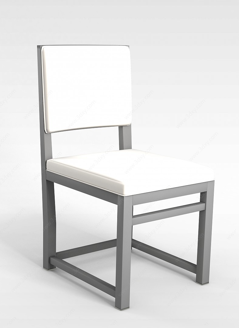 欧式简约椅子3D模型