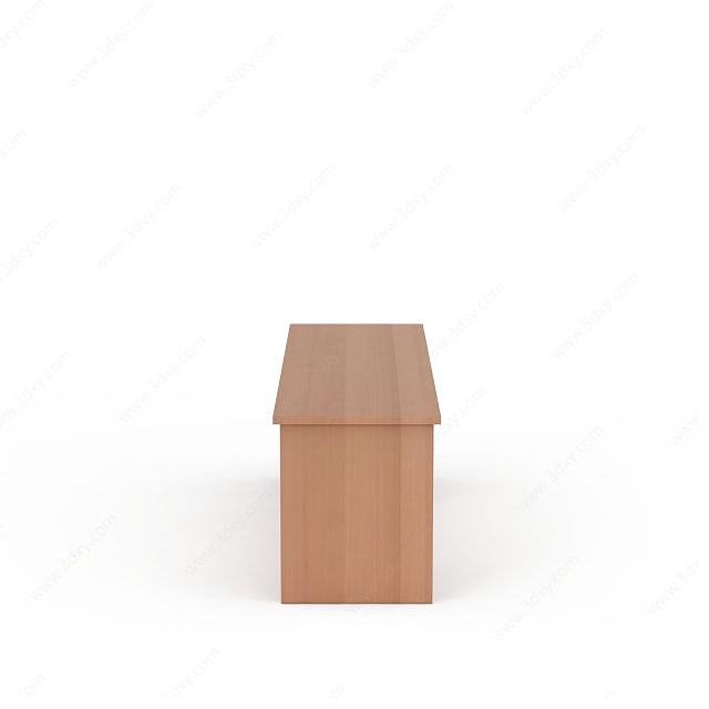 木制桌子3D模型