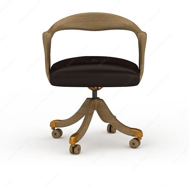 创新旋转椅子3D模型