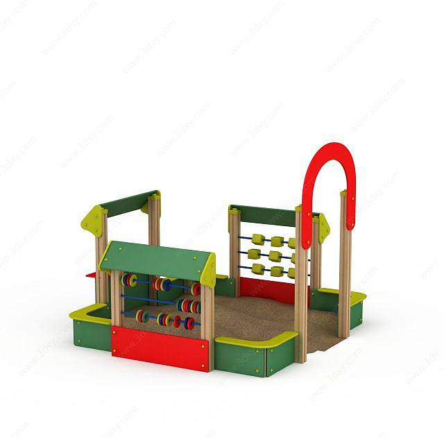 儿童游乐场3D模型