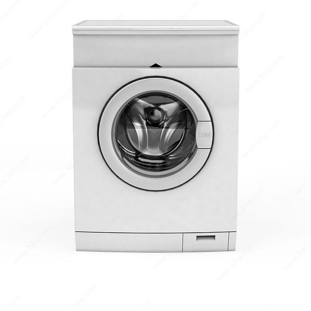 全自动洗衣机3D模型