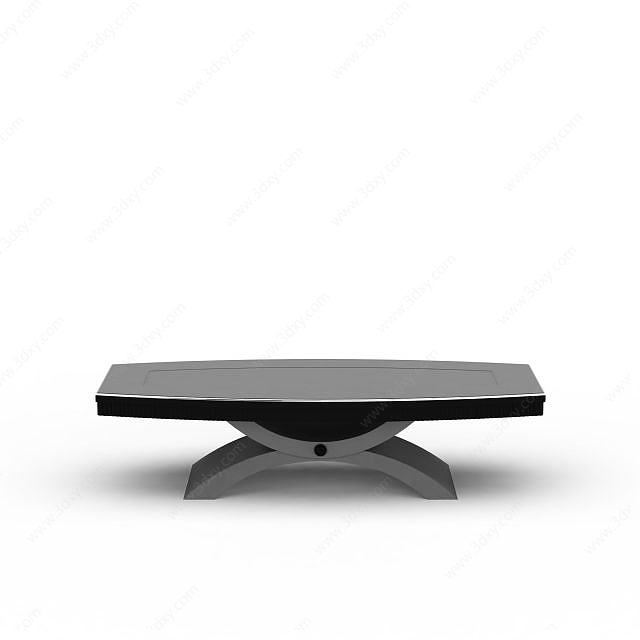 银灰色桌子3D模型