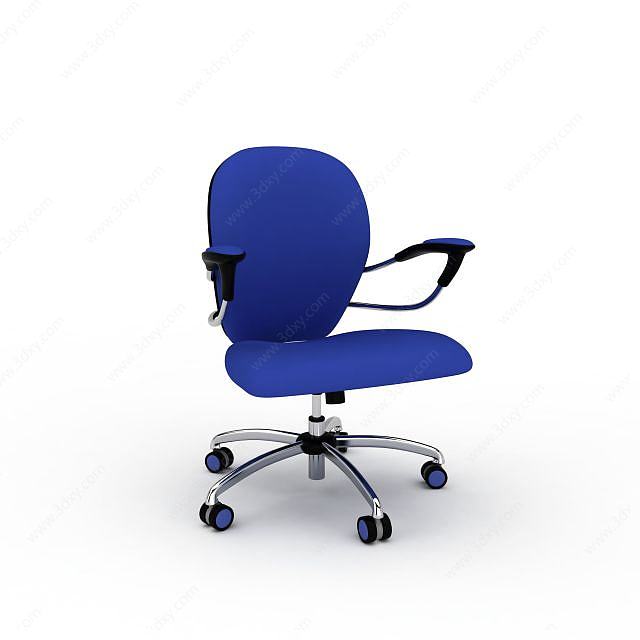 办公旋转椅3D模型