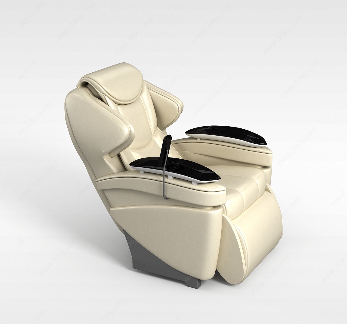 高档米色沙发椅3D模型