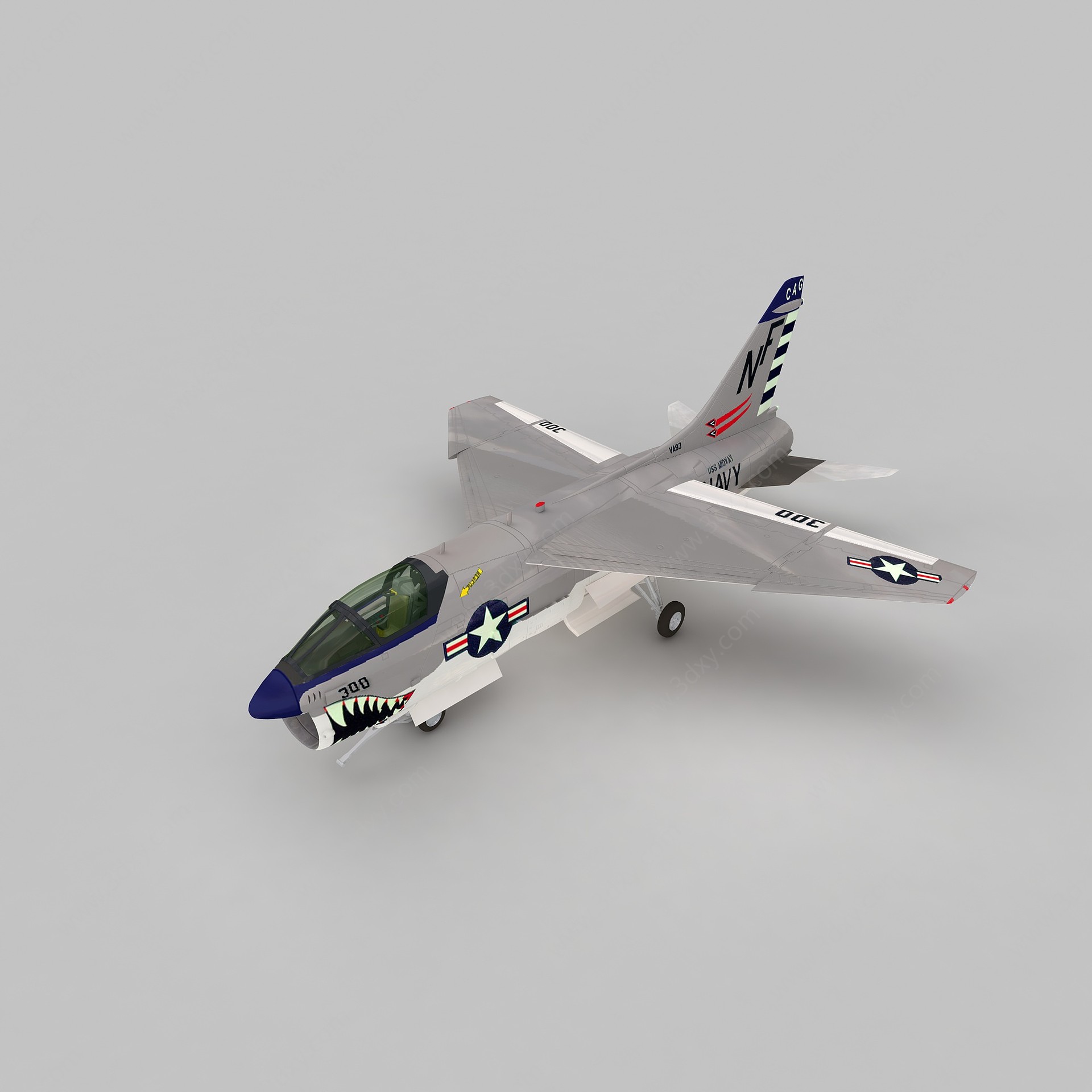 Corsair2战斗机3D模型