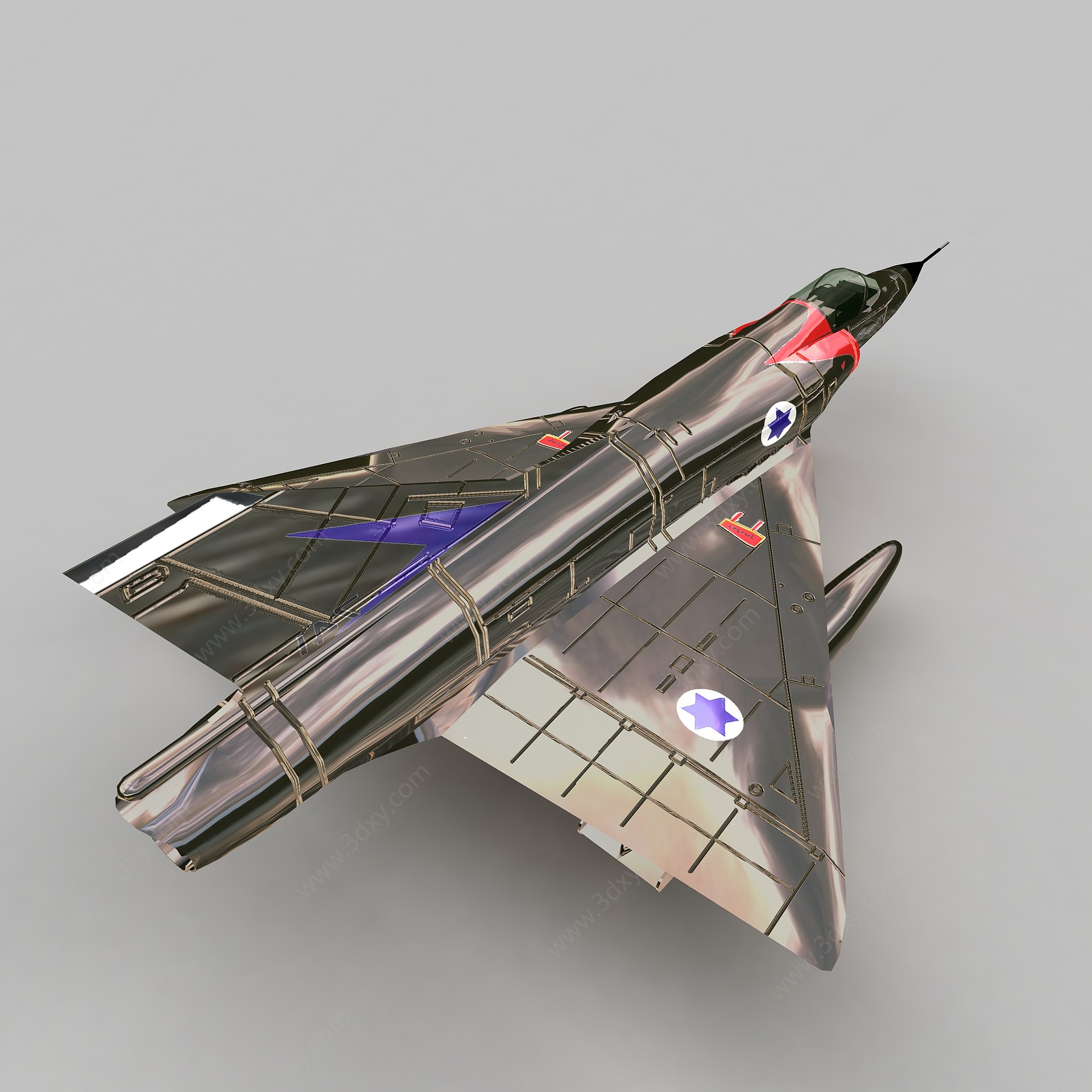 mirageIII战斗机3D模型