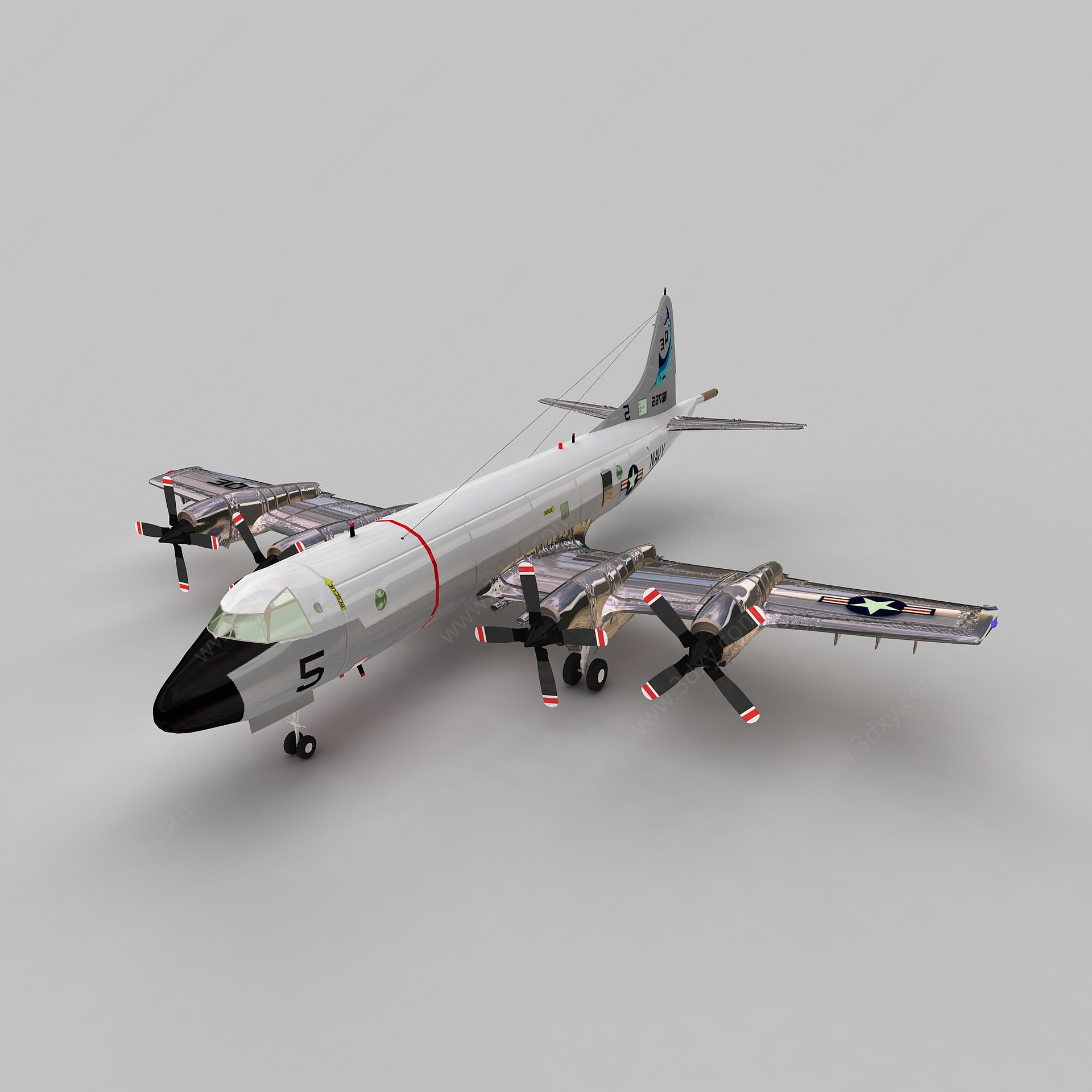 Orion运输机3D模型