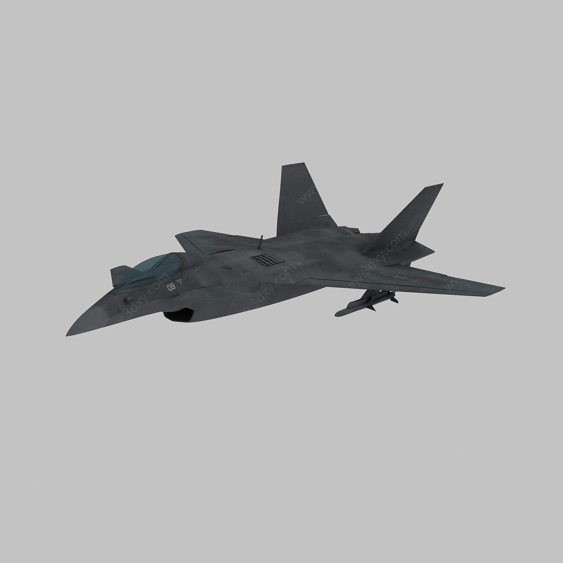 隐形战斗机3D模型