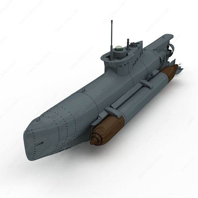 SEEHUND潜艇3D模型