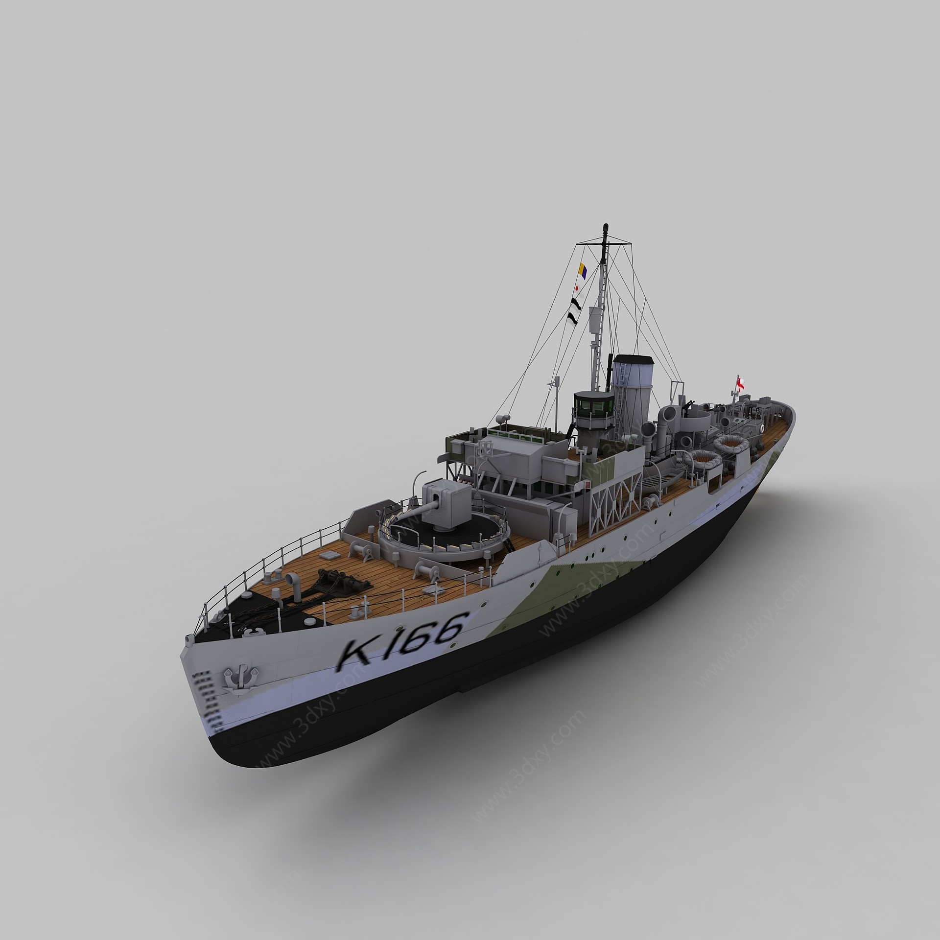 SBERRY军舰3D模型