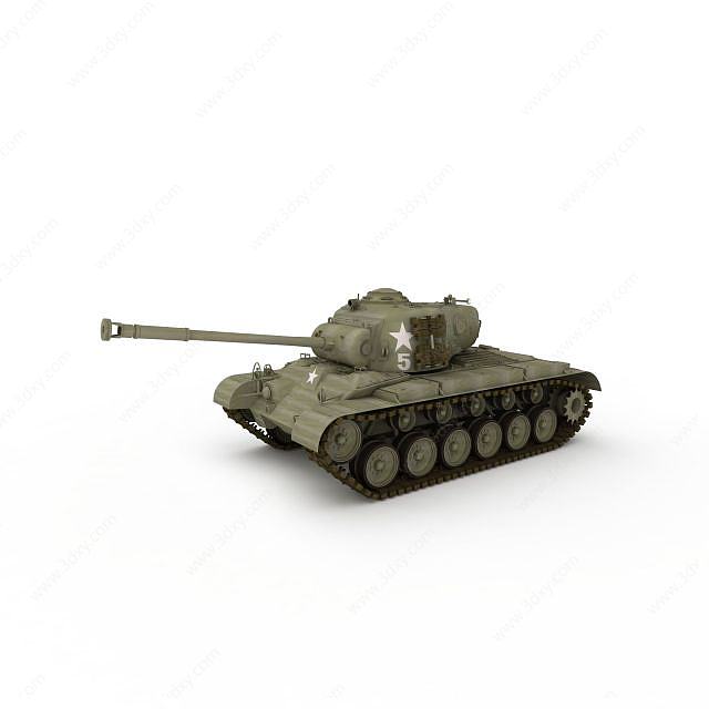 中式59-16轻坦克3D模型