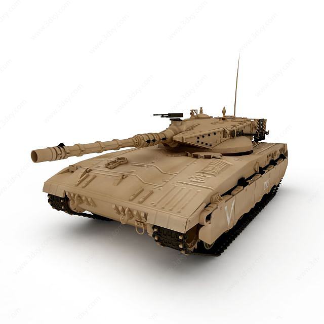 MERKAVA坦克3D模型