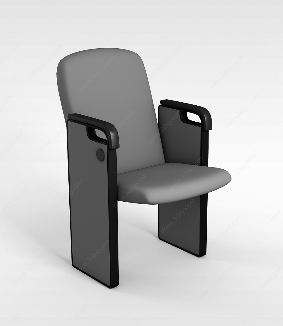 灰色椅子3D模型