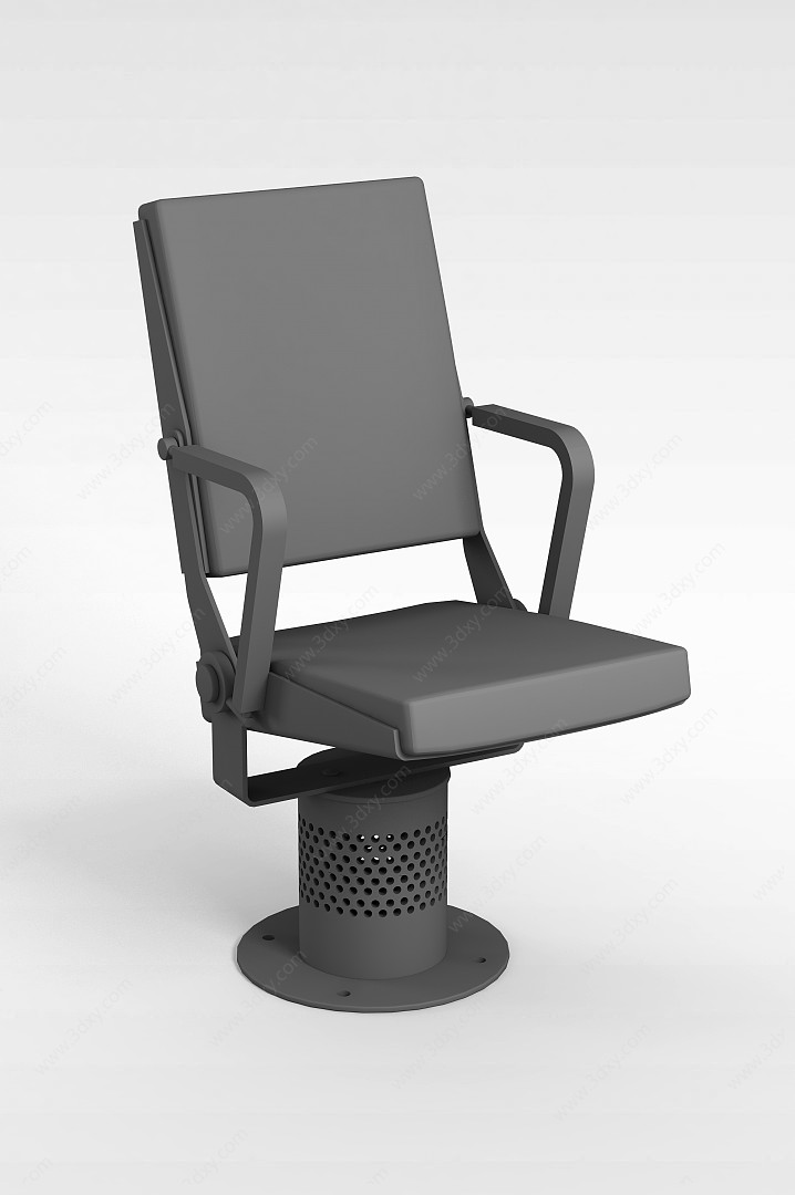 演播厅椅子3D模型