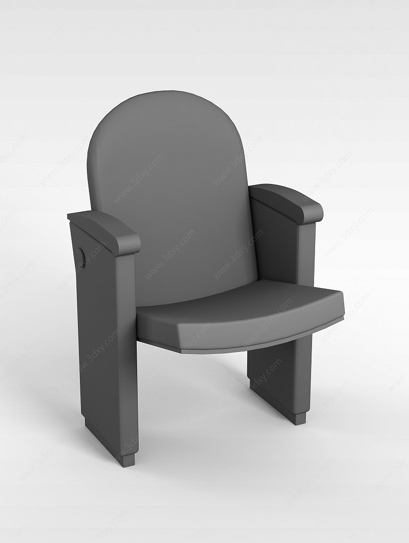 影院椅子3D模型