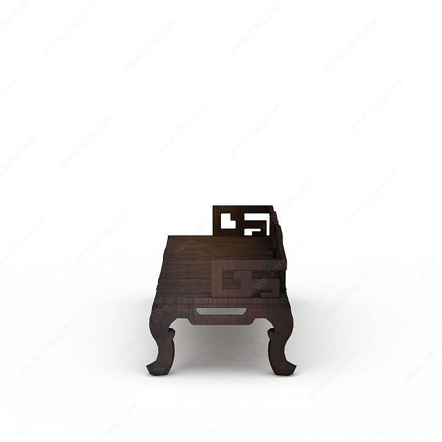 明清椅子3D模型