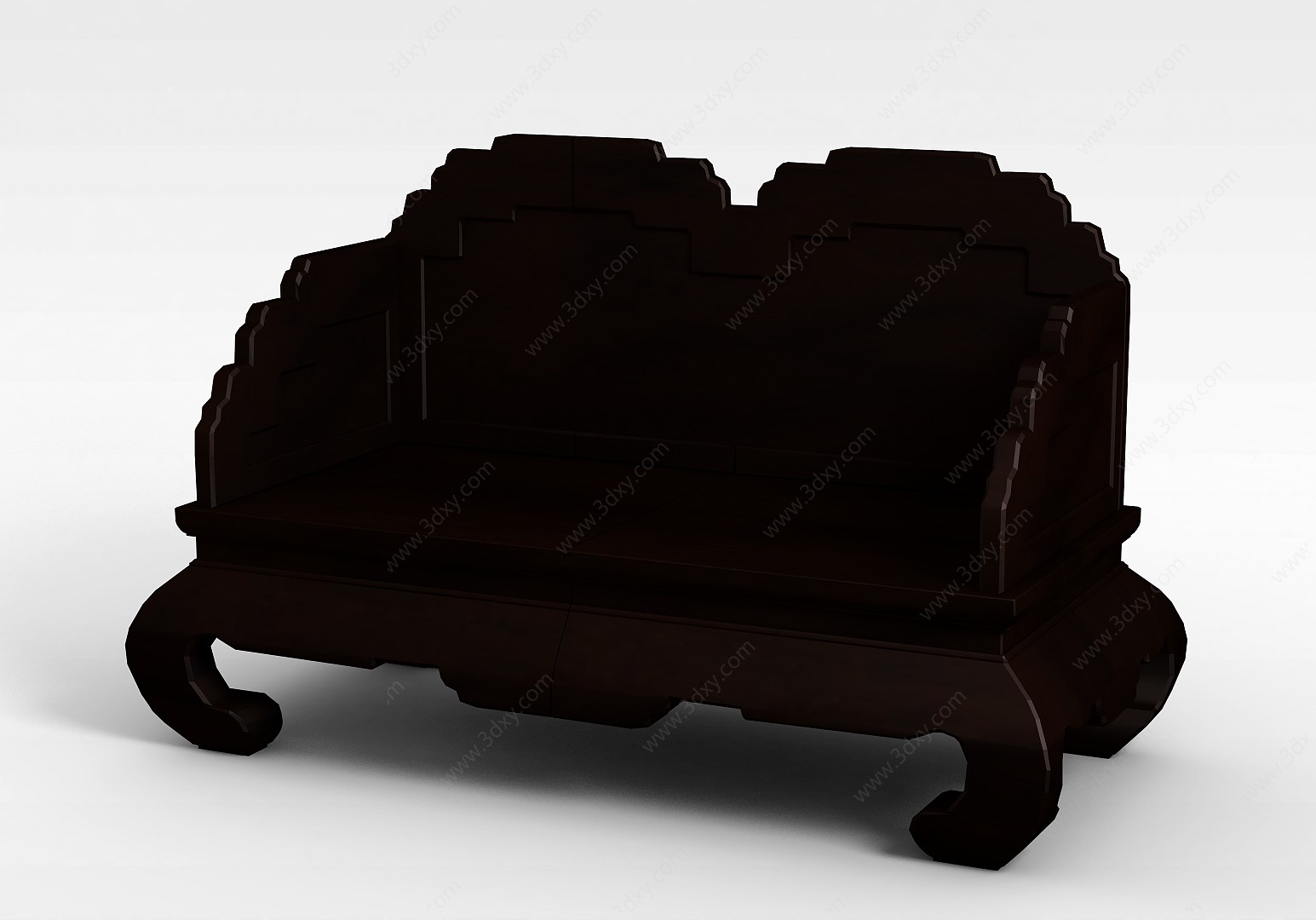 实木椅子3D模型