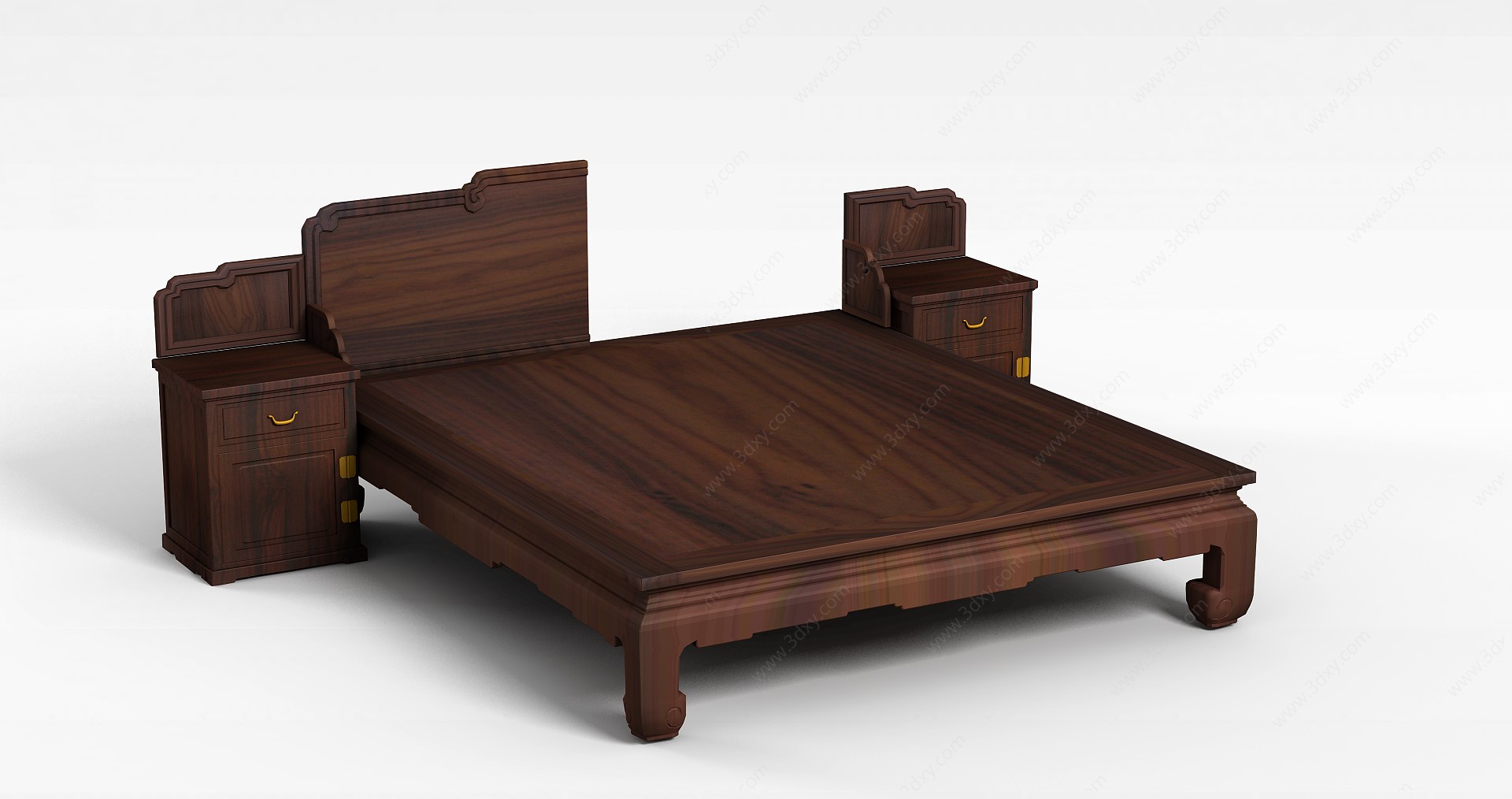 明清桌椅3D模型
