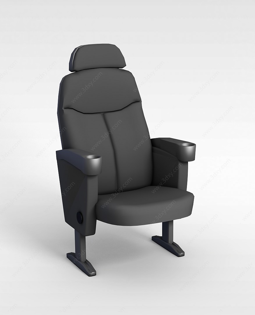 灰色椅子3D模型